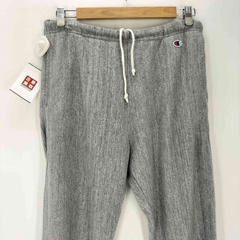 チャンピオン Champion HERITAGE WEAVE ヘリテージ ウィーブ 刺繍 目付き イージー スウェット パンツ ジョガー パンツ 霜降り メンズ  L